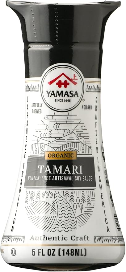 Yamasa Salsa de Soya Tamari Orgánica sin Gluten 148 ml - Mr Sabor