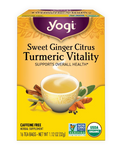 Yogi Té de Curcuma con Jengibre