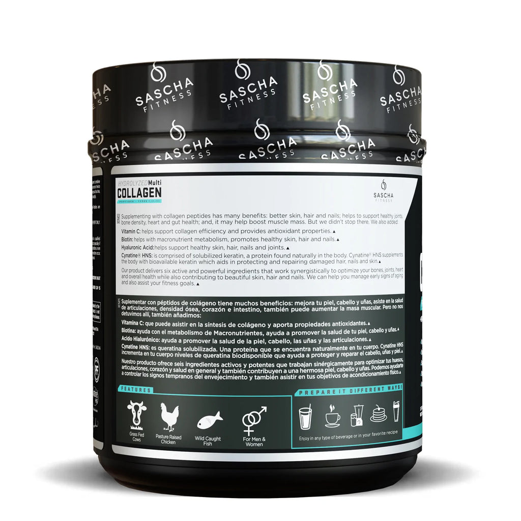 Sascha Fitness Colágeno Sin Sabor - Mr Sabor