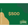 Tarjeta de Regalo - Mr Sabor