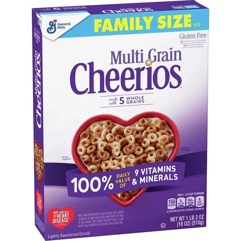 General Mills Cereal Multi-Grain Cheerios - Mr Sabor