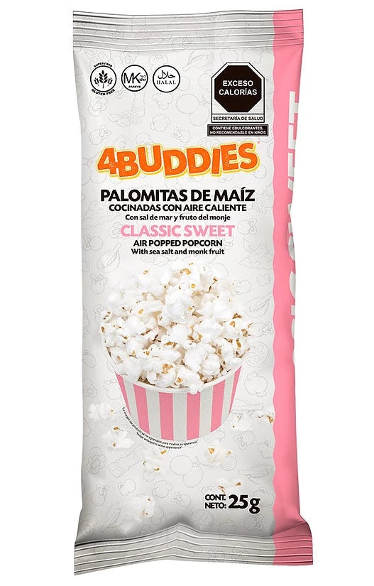 4BUDDIES Palomitas de Maíz Sabor Classic Sweet