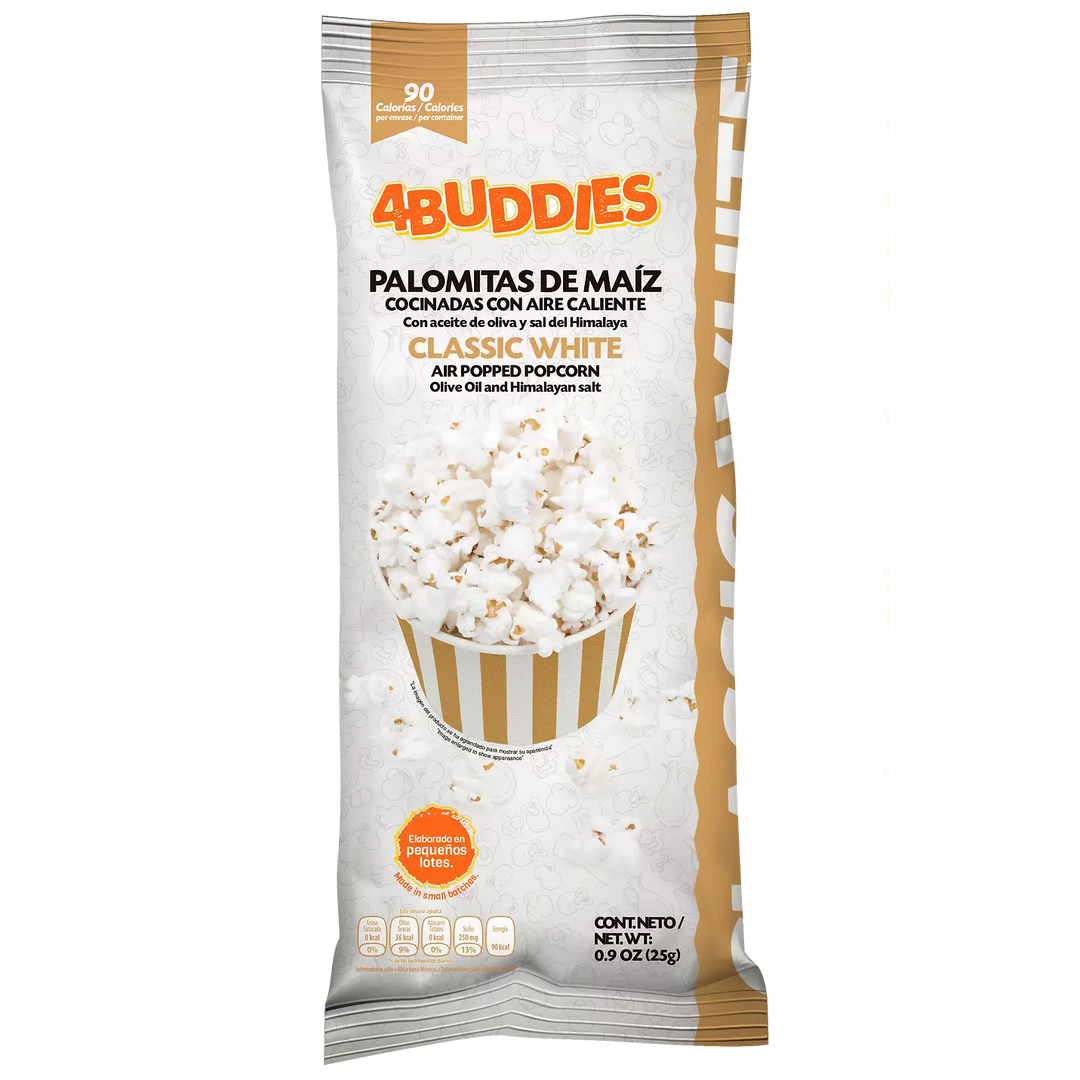 4BUDDIES Palomitas de Maíz White Classic