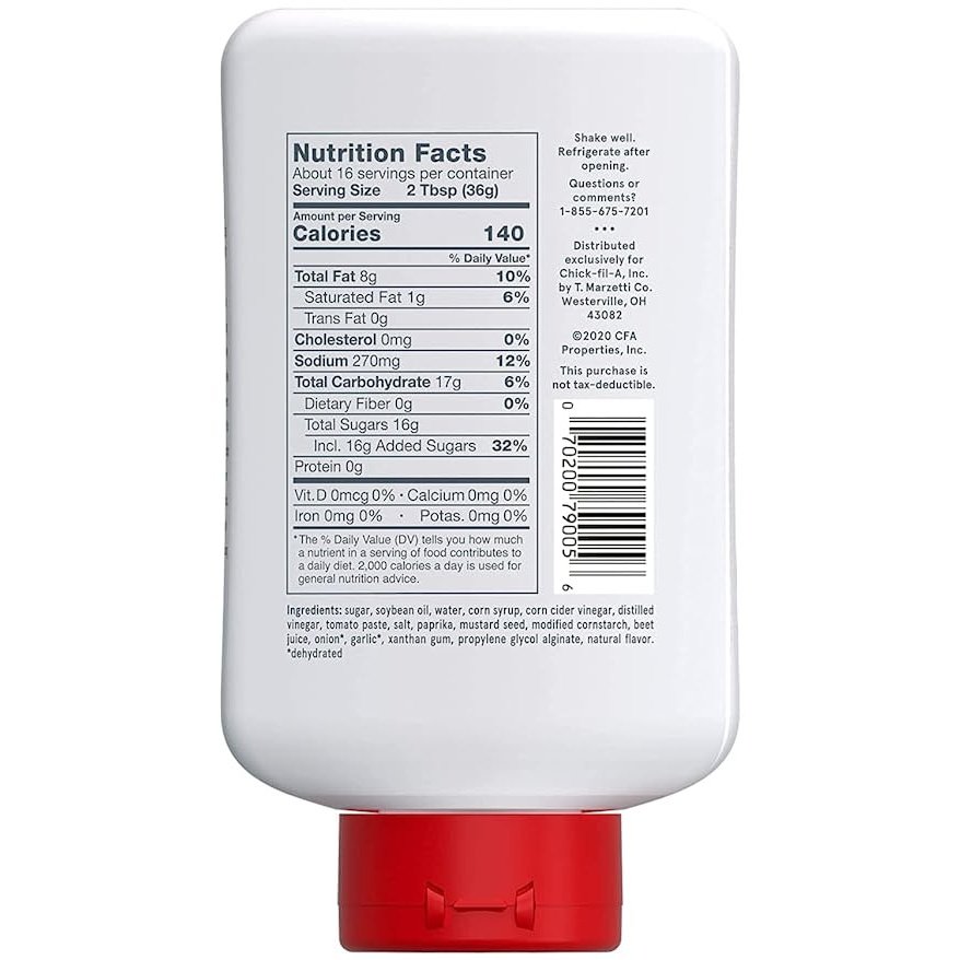 Chick-fil-a Original Dipping Sauce Salsa - Mr Sabor