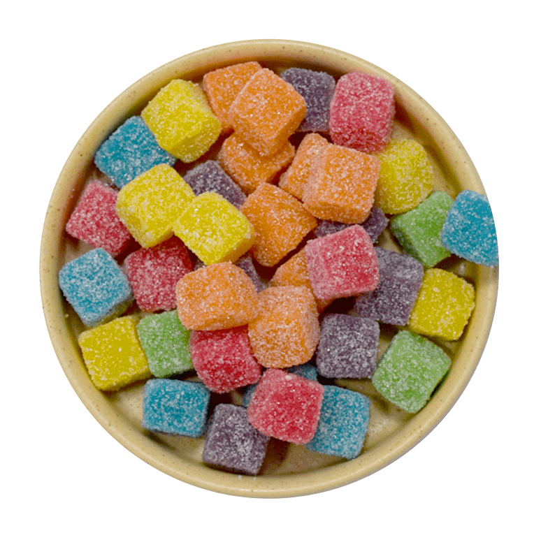 Gomita Cubitos Neon - Mr Sabor