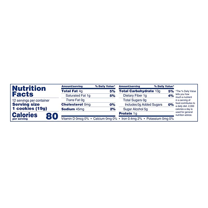 Voortman Bakery Oatmeal Galletas de Avena sin Azúcar