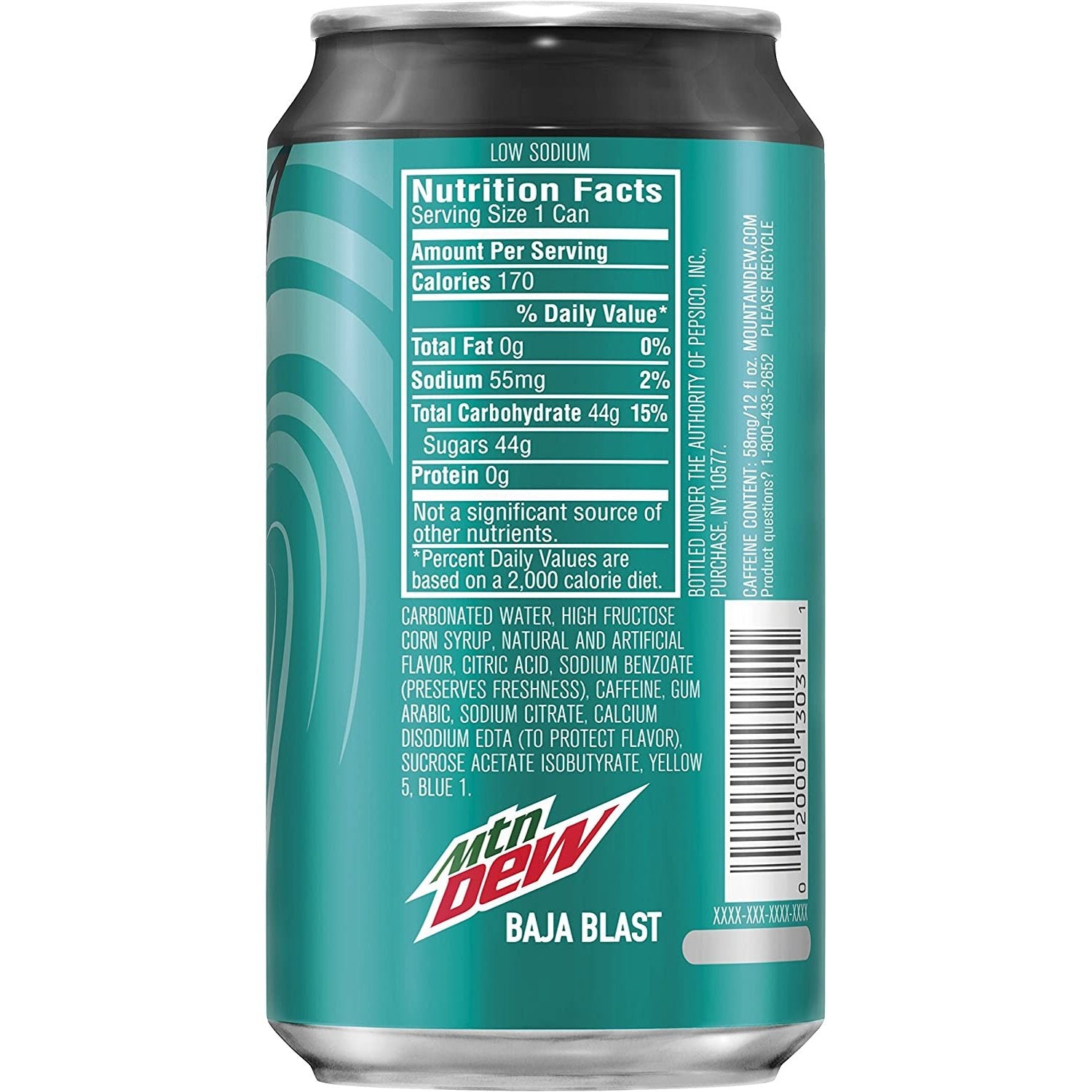 Mountain Dew Refresco Baja Blast - Mr Sabor