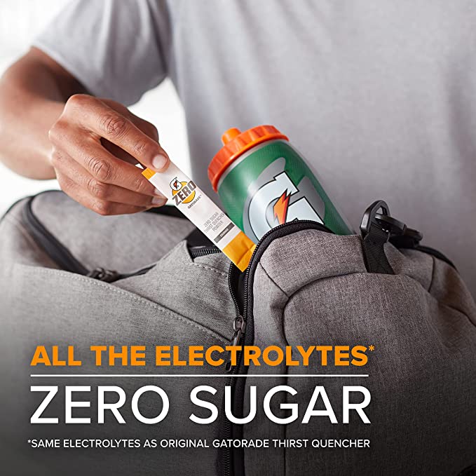 Gatorade Zero Glaciar Freeze en Polvo