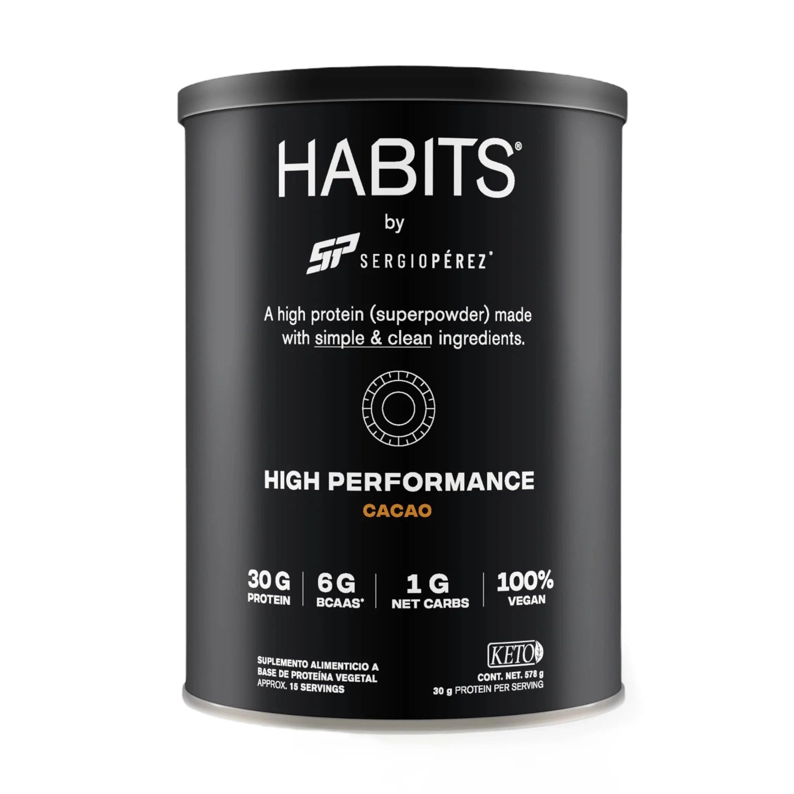 Habits x Sergio Pérez Cacao 578 gr. - Mr Sabor