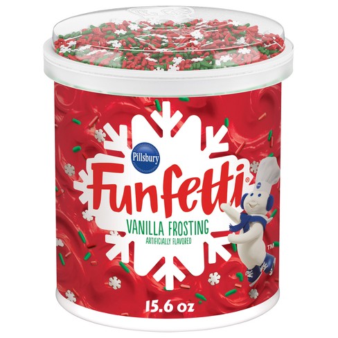 Pillsbury Funfetti Holiday Vanilla Frosting