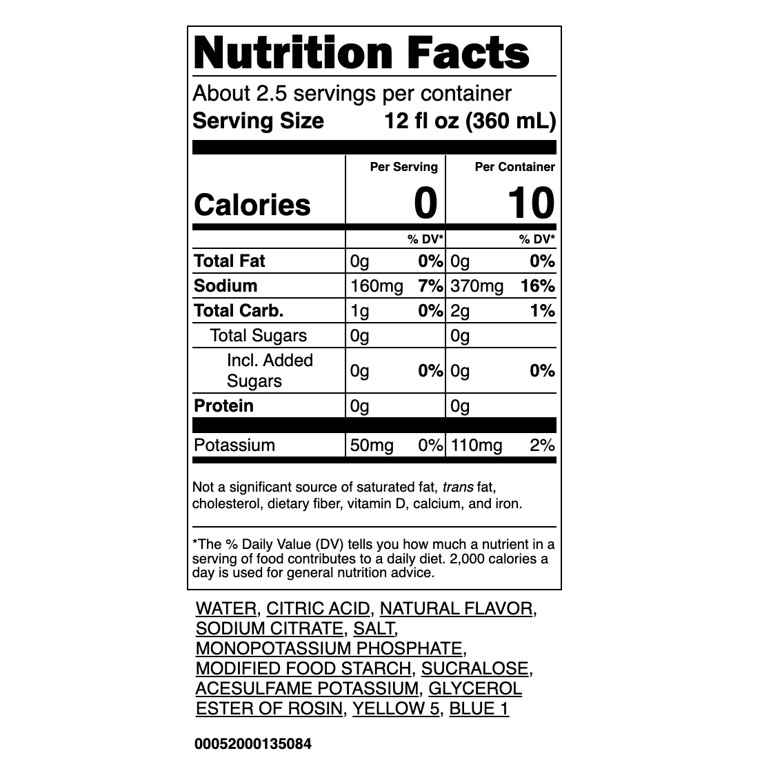 Gatorade Zero Cucumber Lime Pepino Limón