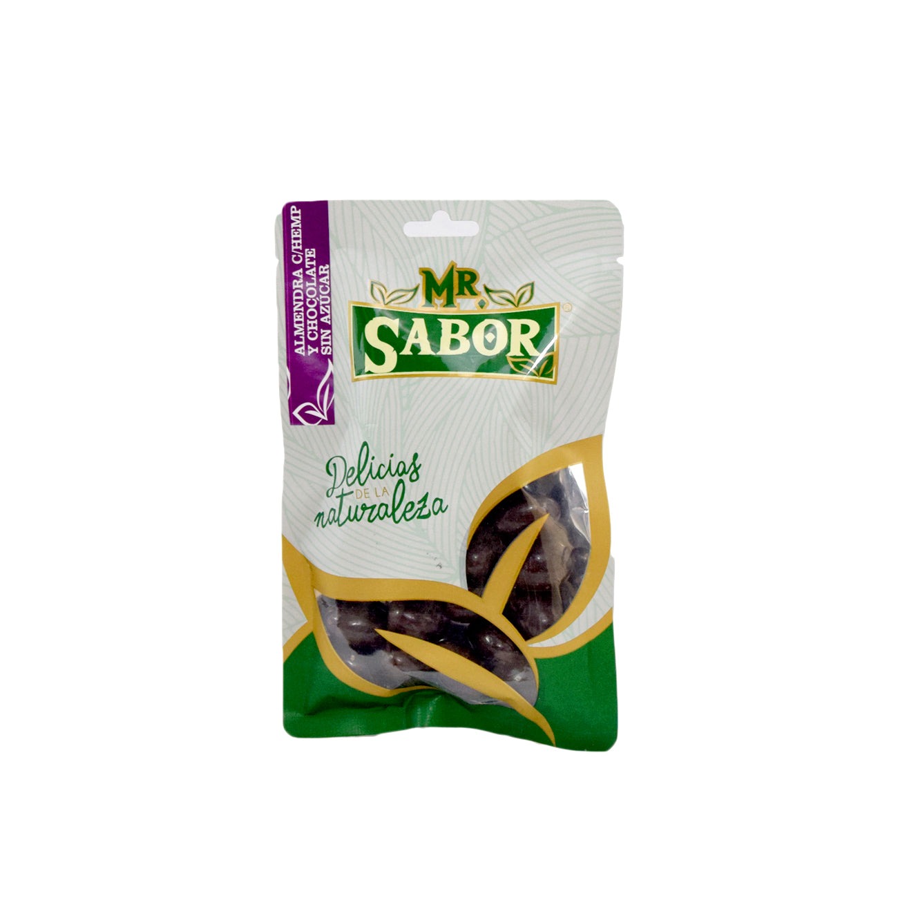 Almendra con Hemp con Chocolate Sin Azúcar