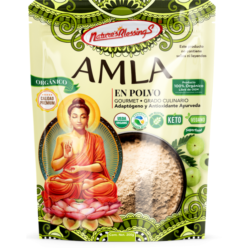 Amla Amalika Orgánico En Polvo - Mr Sabor