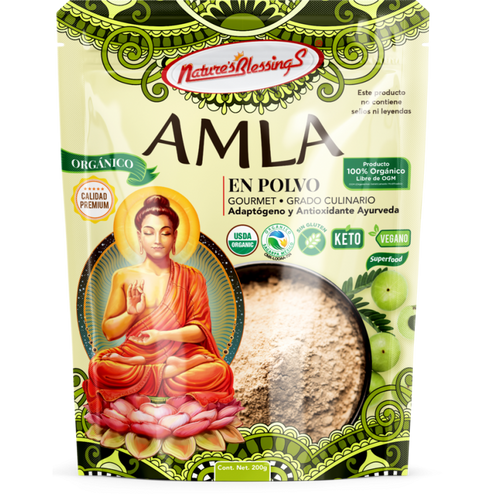 Amla Amalika Orgánico En Polvo - Mr Sabor