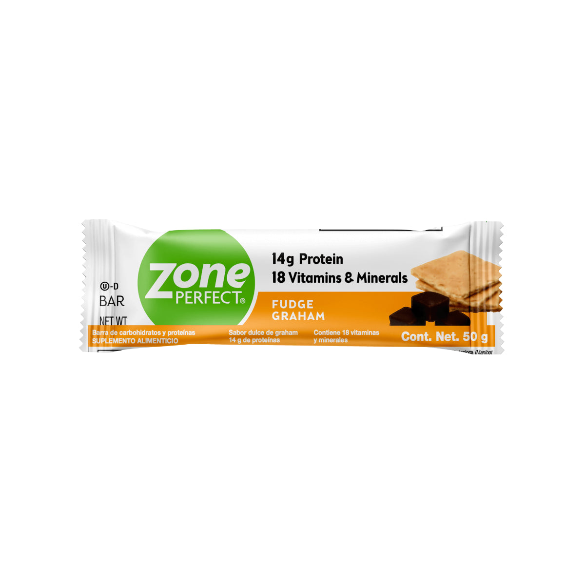 Zone Perfect Fudge Graham - Mr Sabor