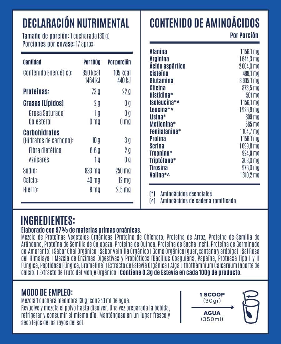 Birdman Falcon Proteína Chai