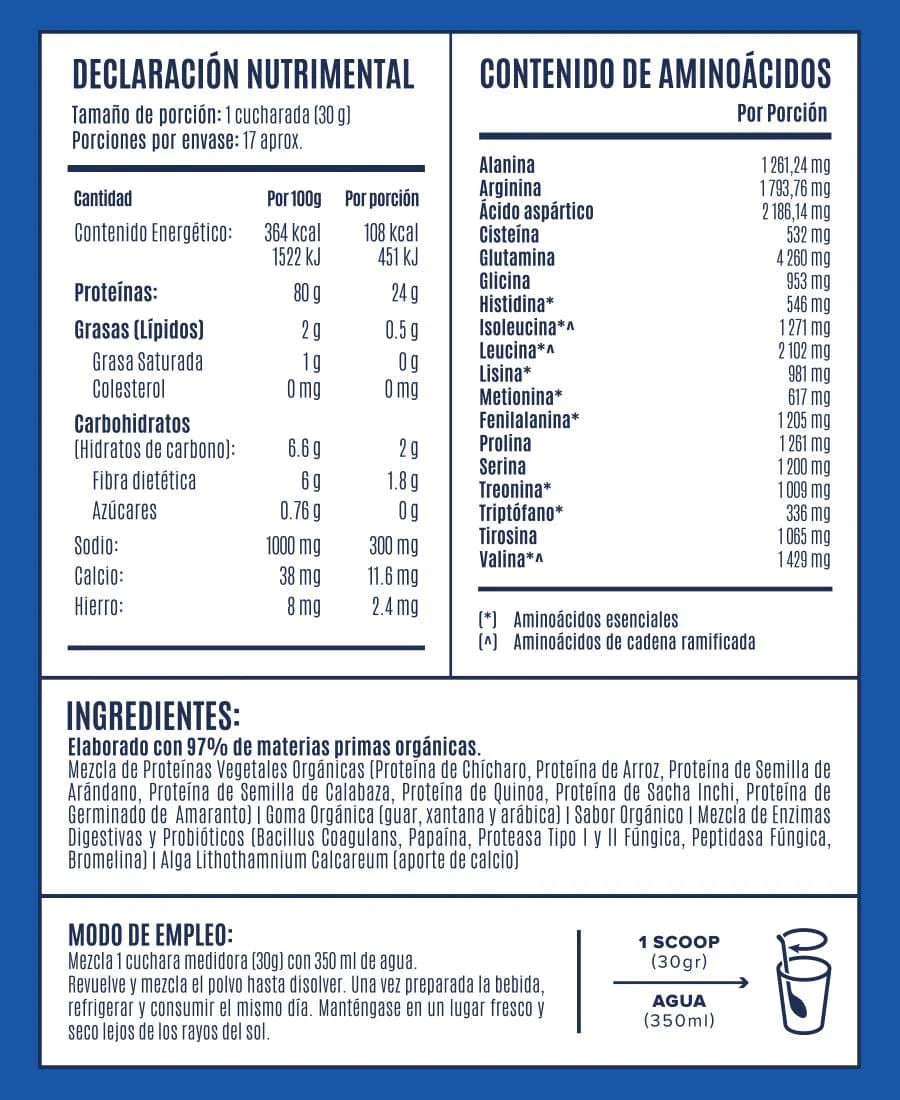 Birdman Falcon Proteína Vegetal Natural