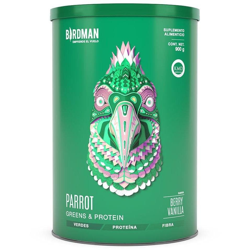 Birdman Parrot Greens & Proteína Berry Vainilla