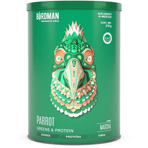 Birdman Parrot Greens & Proteína Matcha
