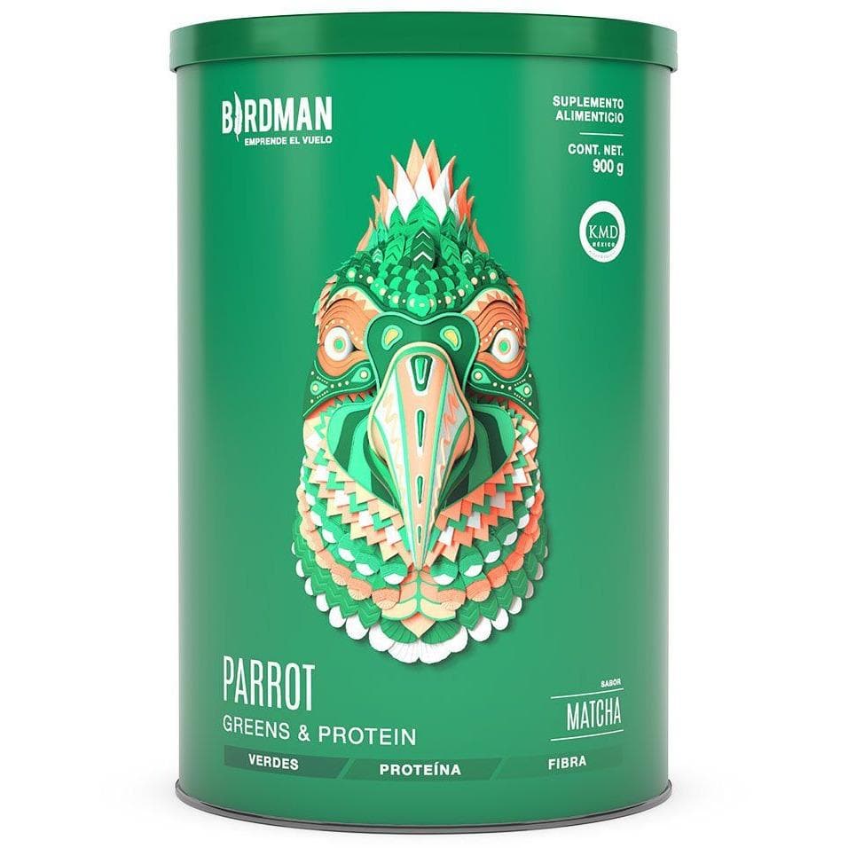 Birdman Parrot Greens & Proteína Matcha