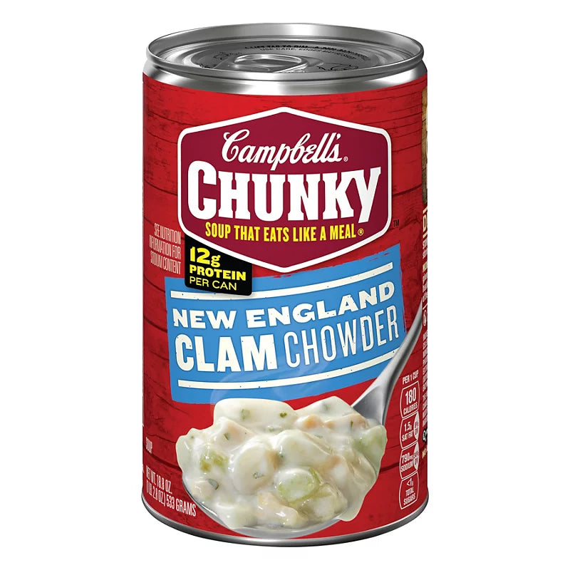 Campbell's Clam Chowder 11g de Proteina