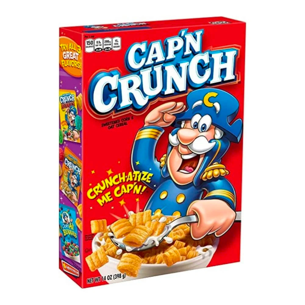 Cap’n Capitan Crunch Cereal 360 g - Mr Sabor