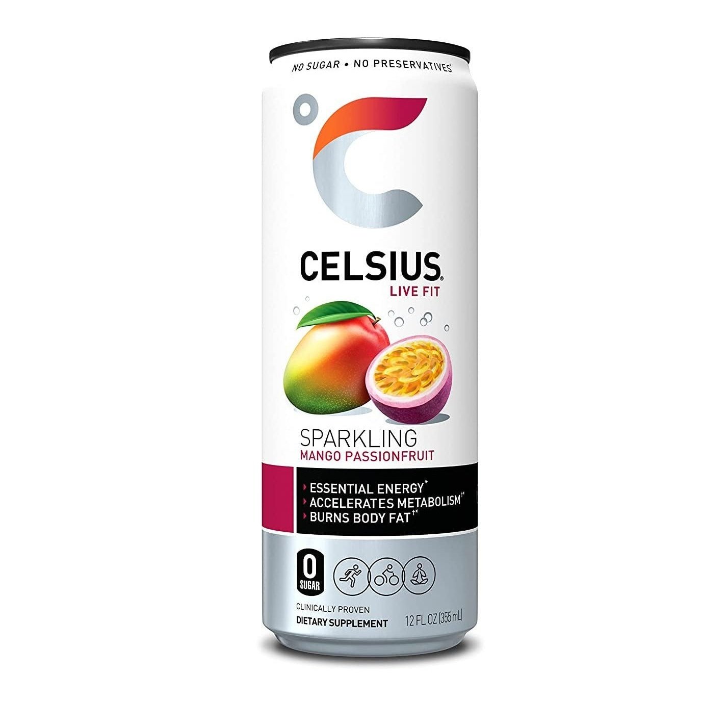 Celsius Sparkling Mango Passionfruit