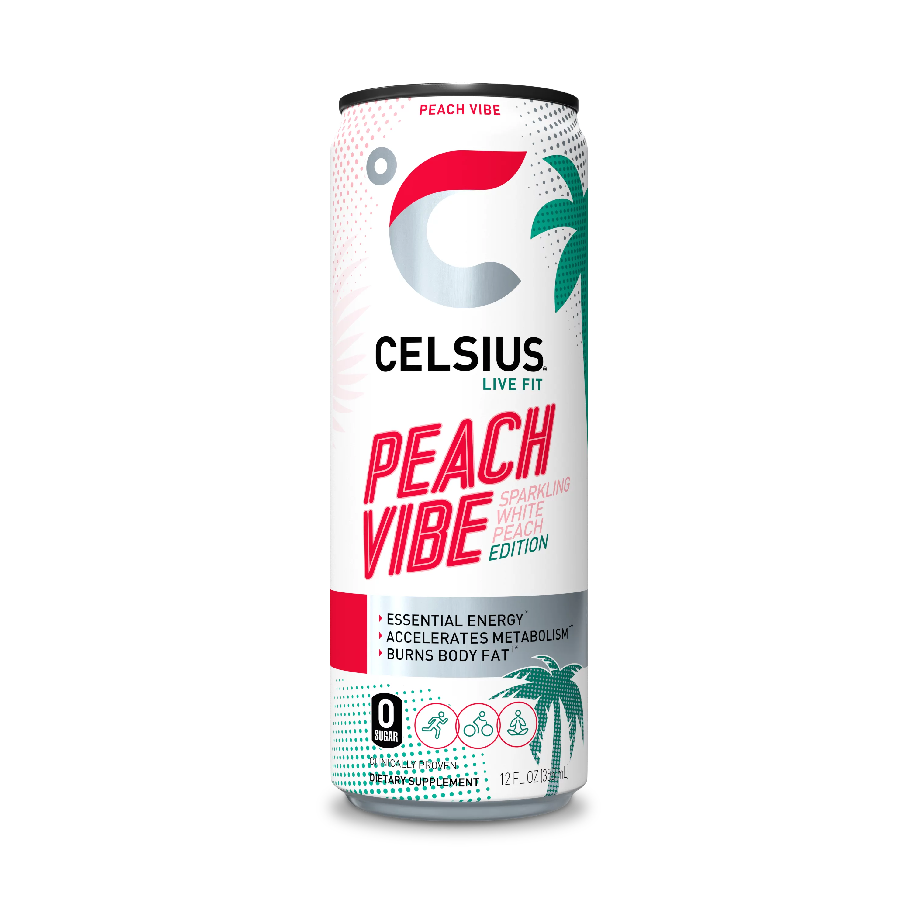 Celsius Peach Vibe Sparkling