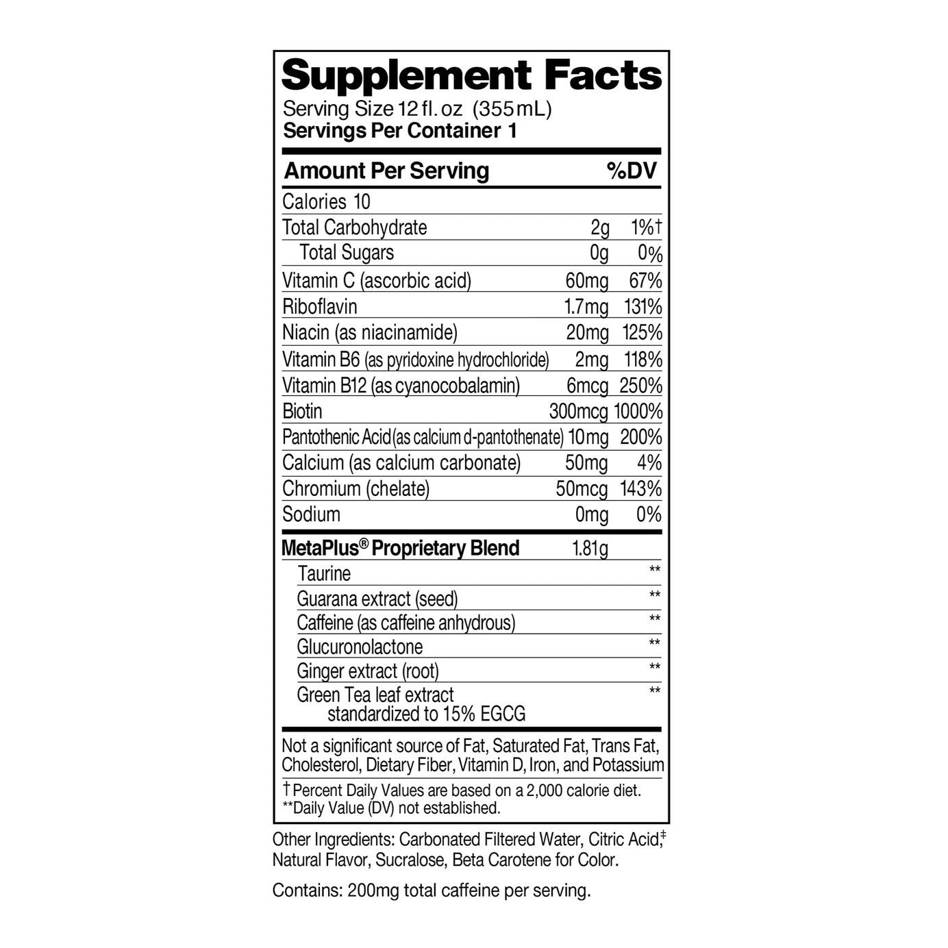 Celsius Sparkling Orange