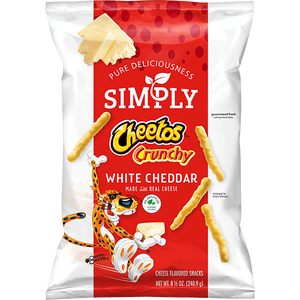 Cheetos Crunchy White Cheddar