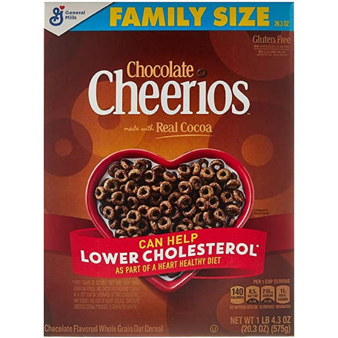 General Mills Chocolate Cheerios Cereal 544 g - Mr Sabor