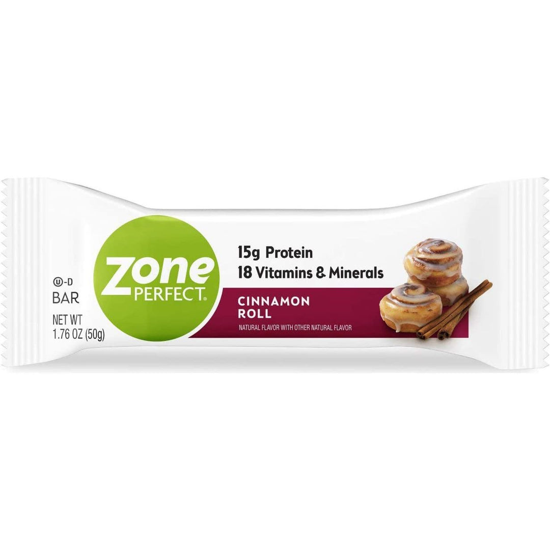 Zone Perfect Cinnamon Roll Bars