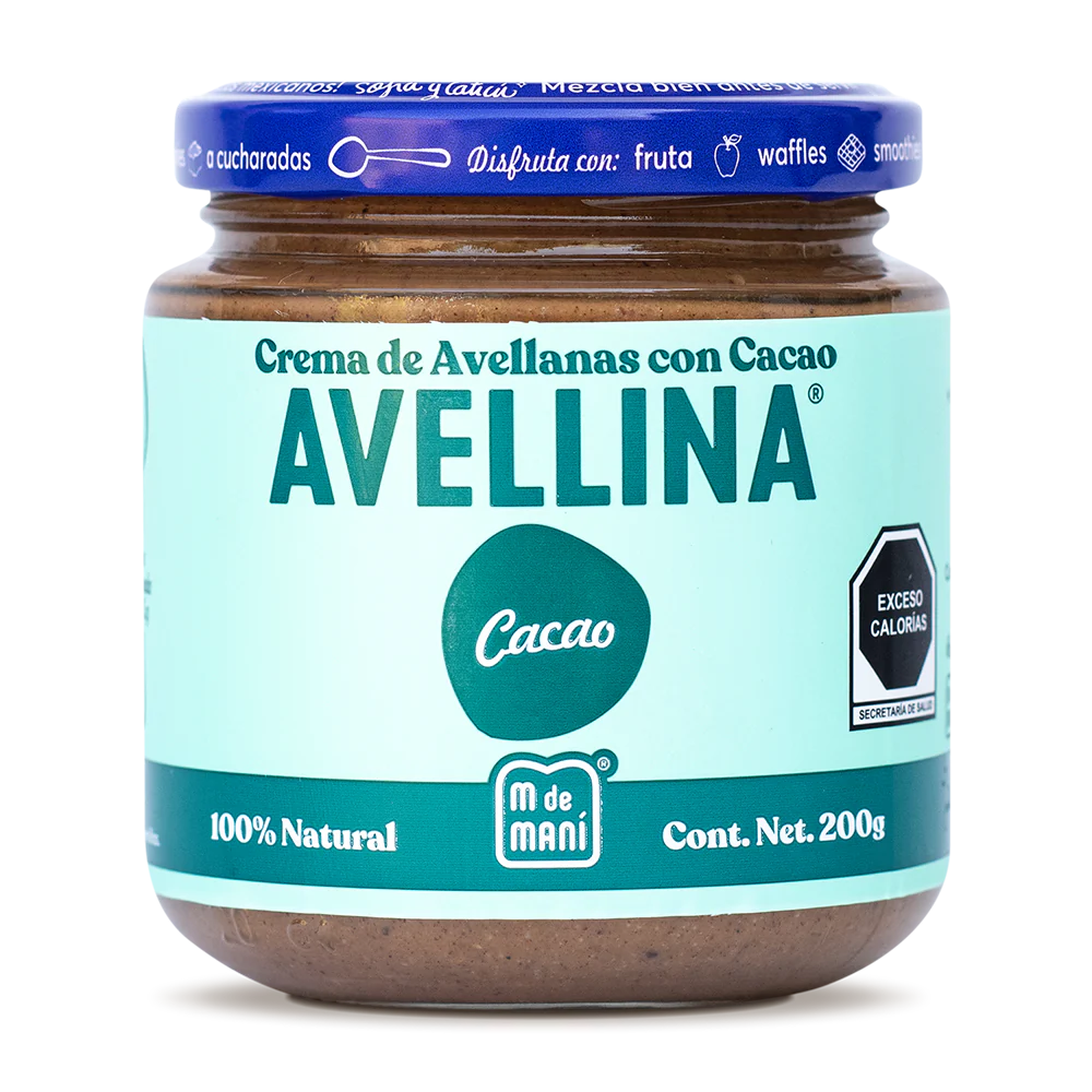 M de Mani Crema de Avellanas con Cacao