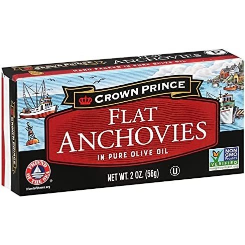 Crown Prince Anchoas en Aceite Puro de Oliva - Mr Sabor