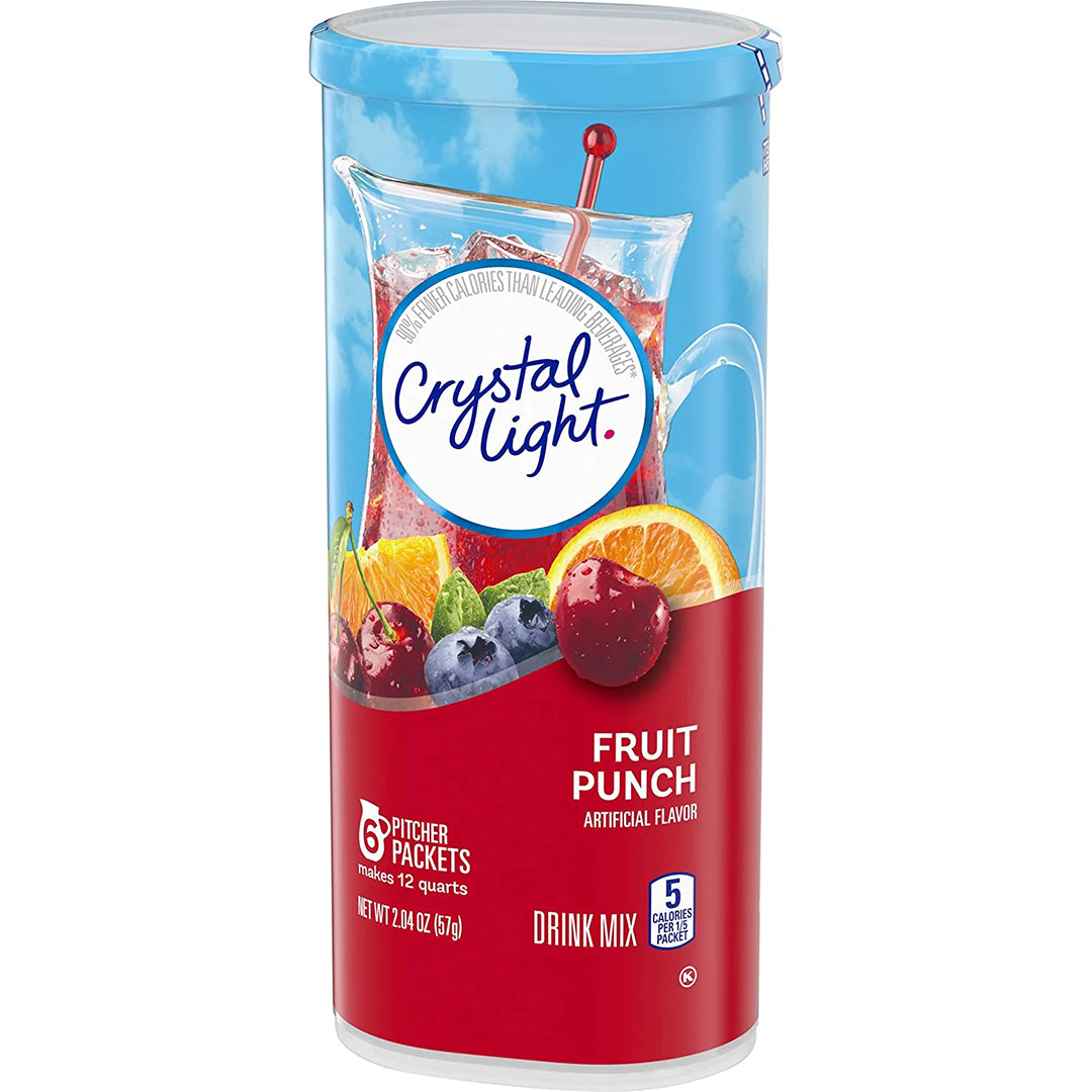 Crystal Light Mezcla de Bebidas Sabor Fruit Punch - Mr Sabor