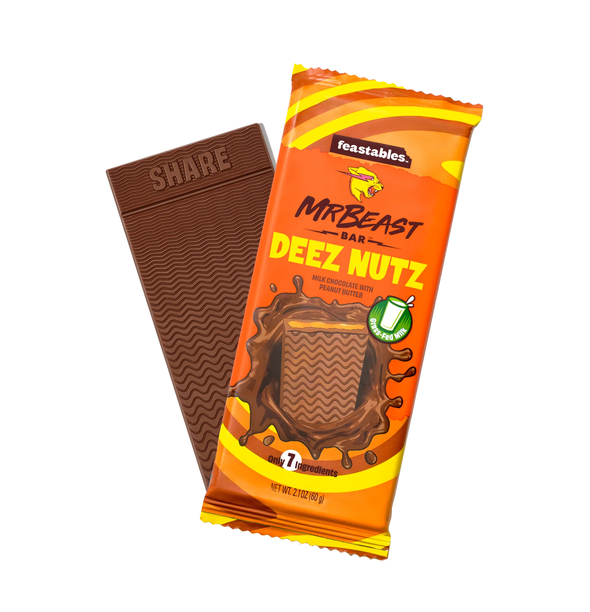 Feastables Mr Beast Bar Deez Nutz