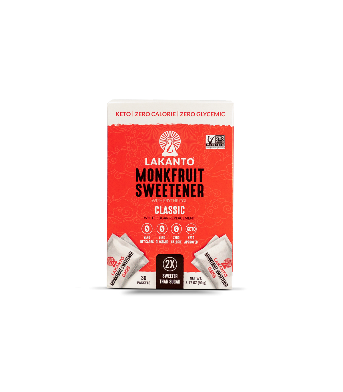 Lakanto Endulzante de Fruto del Monje Clásico con Eritritol