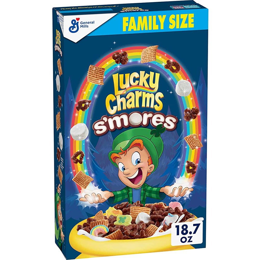 Lucky Charms Smores Cereal - Mr Sabor
