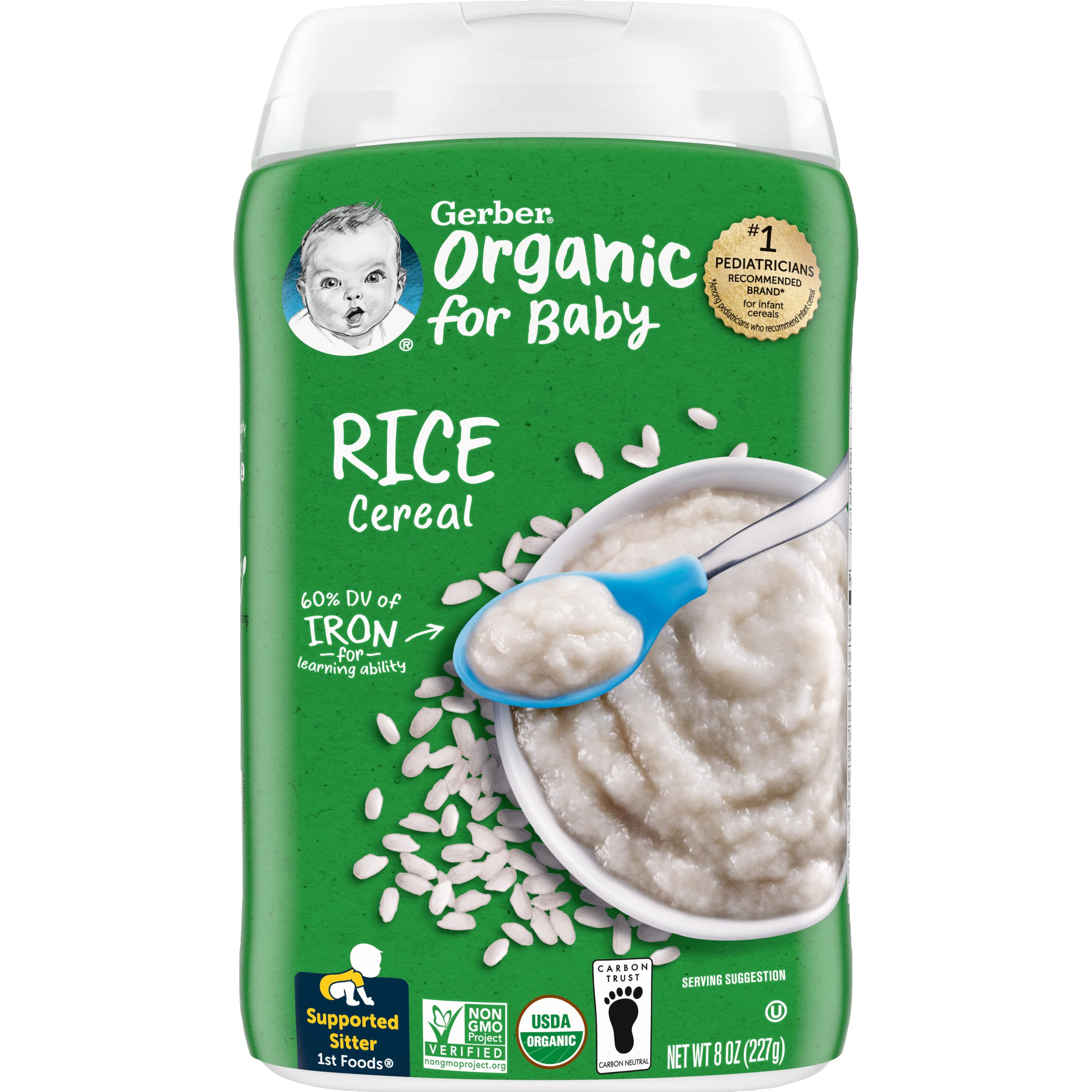 Gerber Cereal de Arroz para Bebes