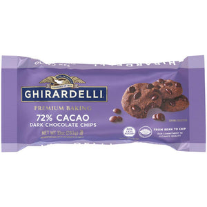 Ghirardelli 72% Cacao Chips de Chocolate Amargo 283 g