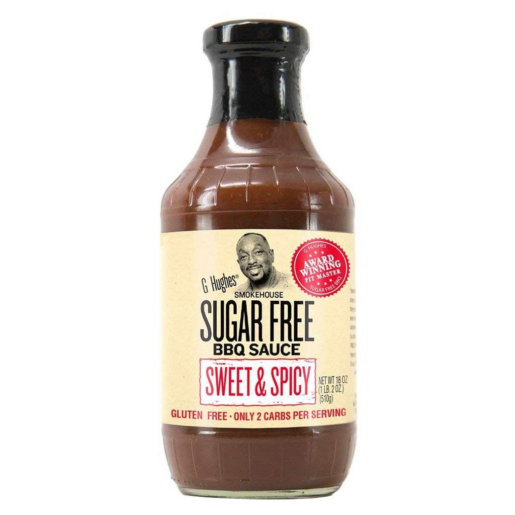 G Hughes Sweet & Spicy BBQ Sauce 510 gr.