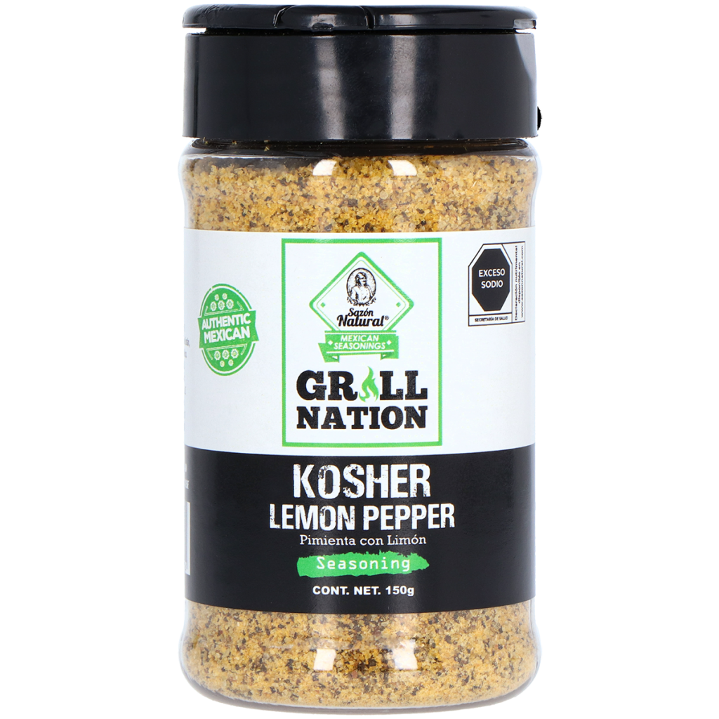 Grill Nation Kosher Lemon Pepper - Mr Sabor