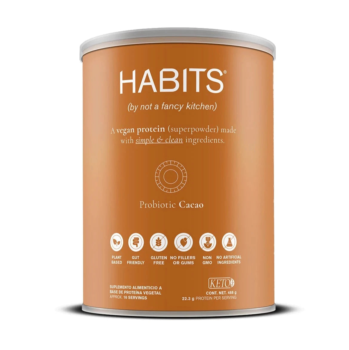 Habits Proteina Vegana Cacao - Mr Sabor