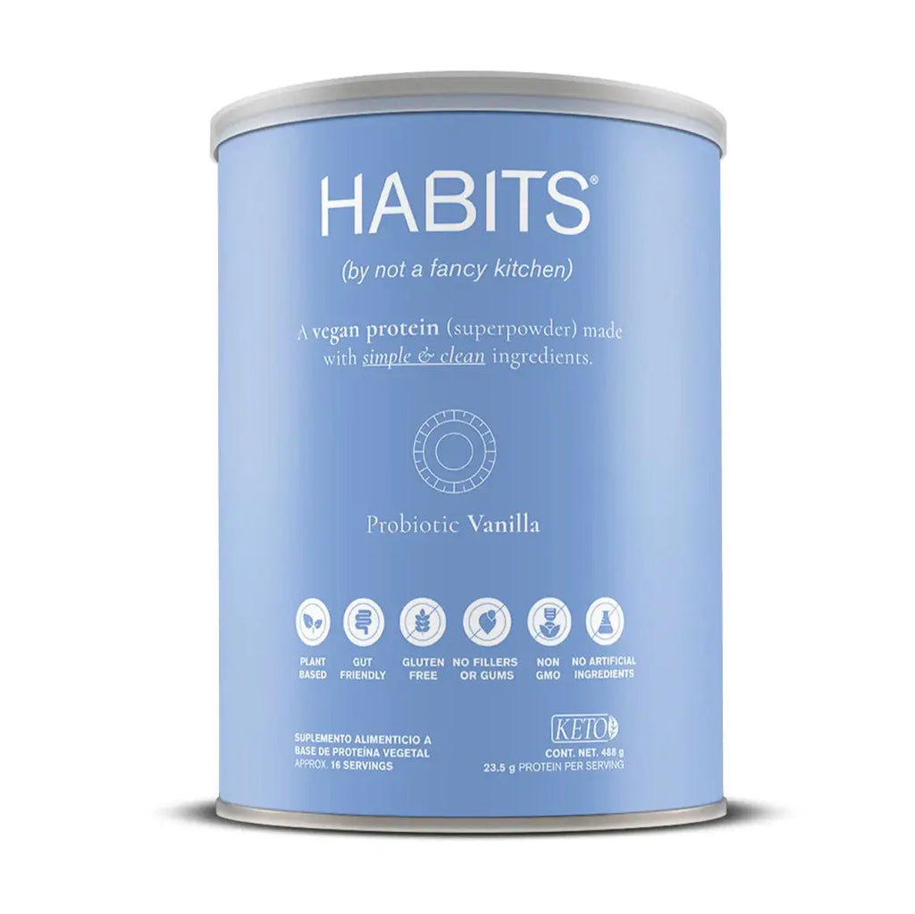 Habits Proteina Vegana Vainilla - Mr Sabor