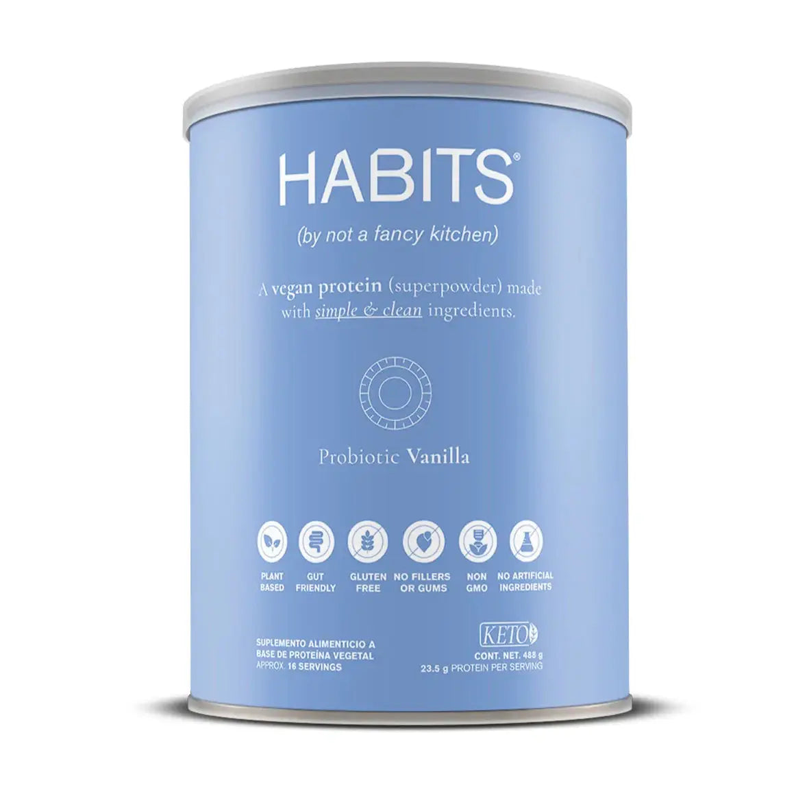Habits Proteina Vegana Vainilla - Mr Sabor