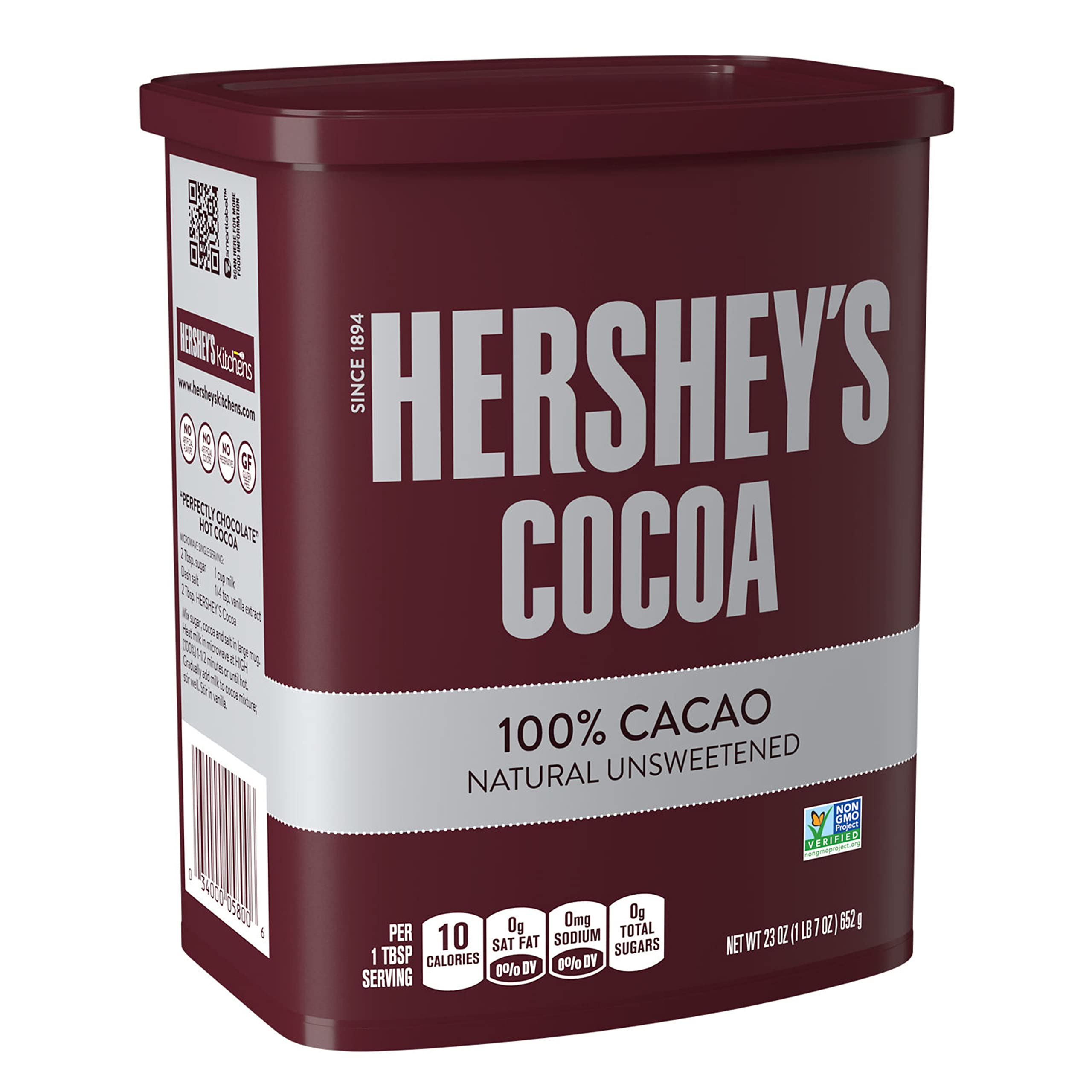 Hershey's Cocoa Natural Sin Azúcar