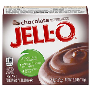 Jell-O Relleno de Pudín Sabor Chocolate