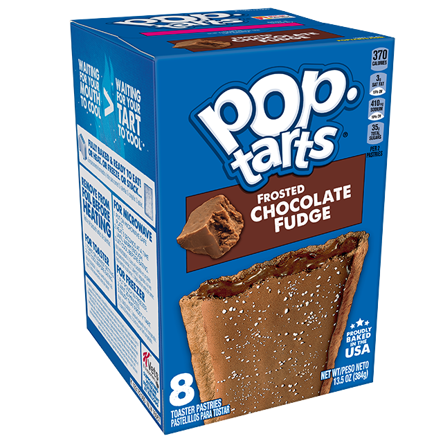 Kellog's Pop Tarts Frosted Chocolate Fudge