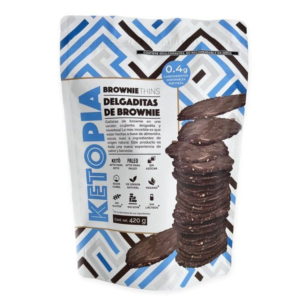 Ketopia Galletas de Brownie