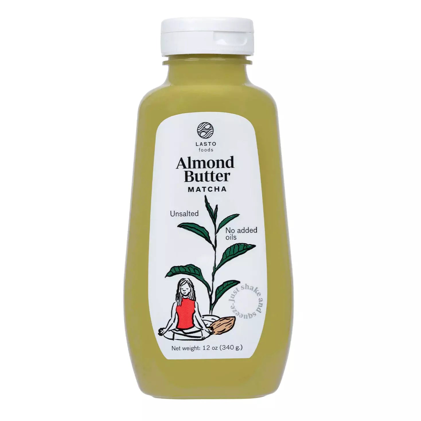 Lasto Foods Crema de Almendras con Matcha